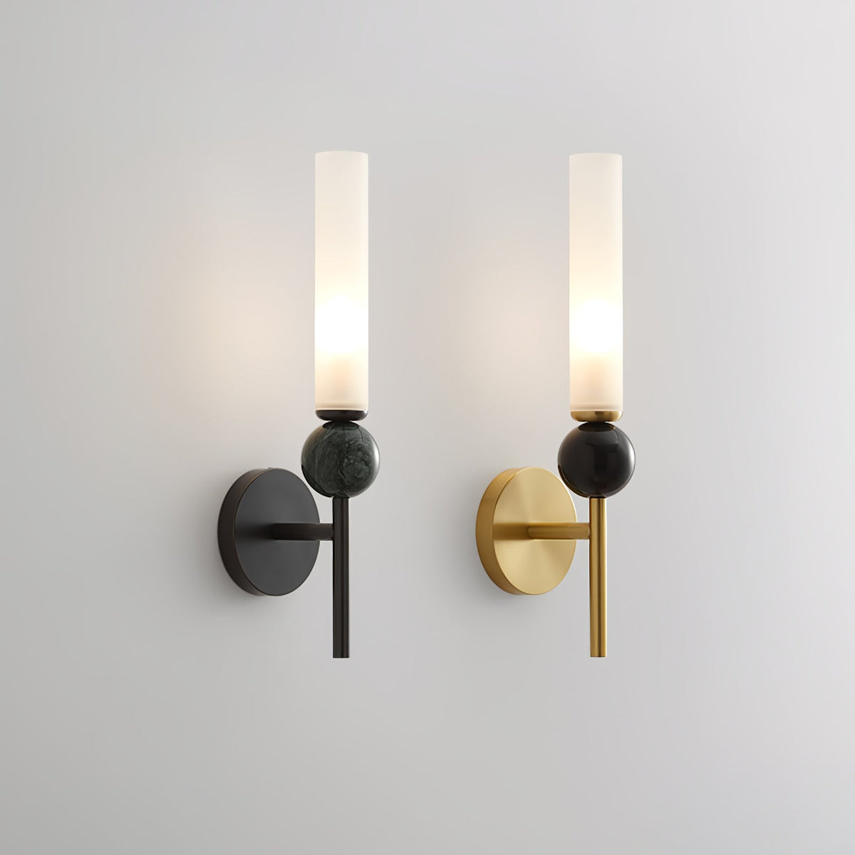 Dulane aplique de pared moderno minimalista vertical de mármol