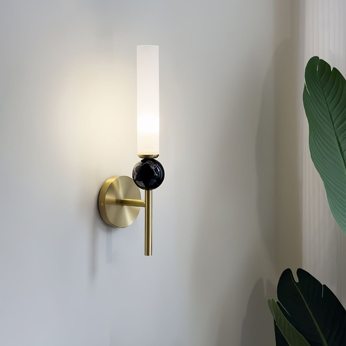 Dulane aplique de pared moderno minimalista vertical de mármol