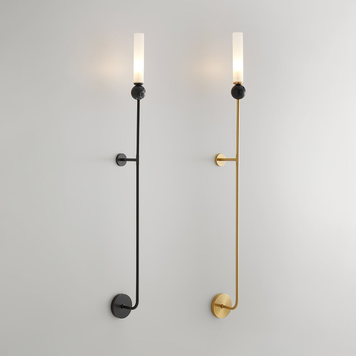 Dulane aplique de pared moderno minimalista vertical de mármol