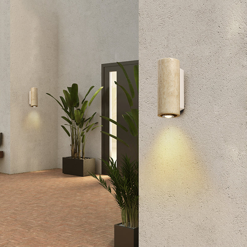 Norenina aplique de pared travertino