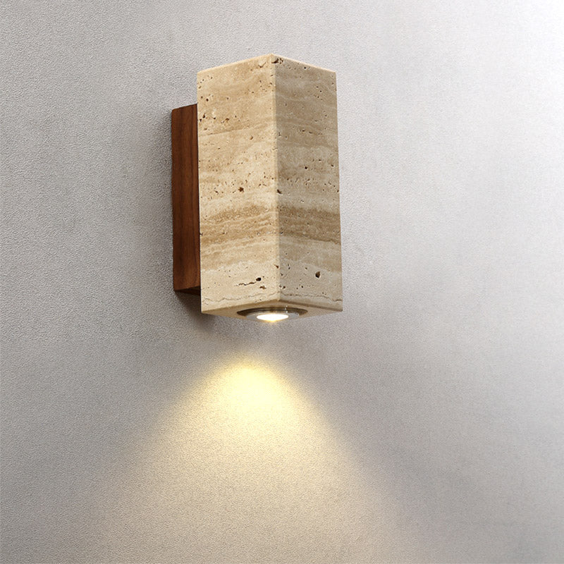Norenina aplique de pared travertino