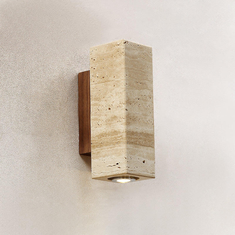 Norenina aplique de pared travertino