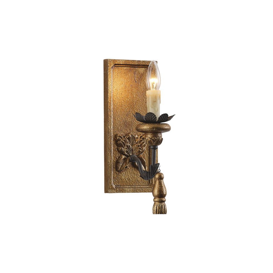 Aldearia aplique de pared Vintage Elegancia madera