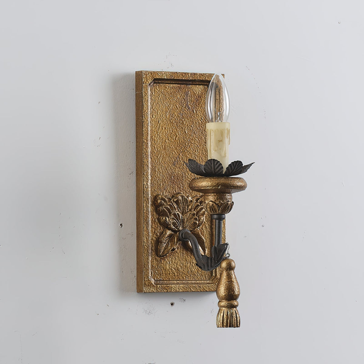 Aldearia aplique de pared Vintage Elegancia madera