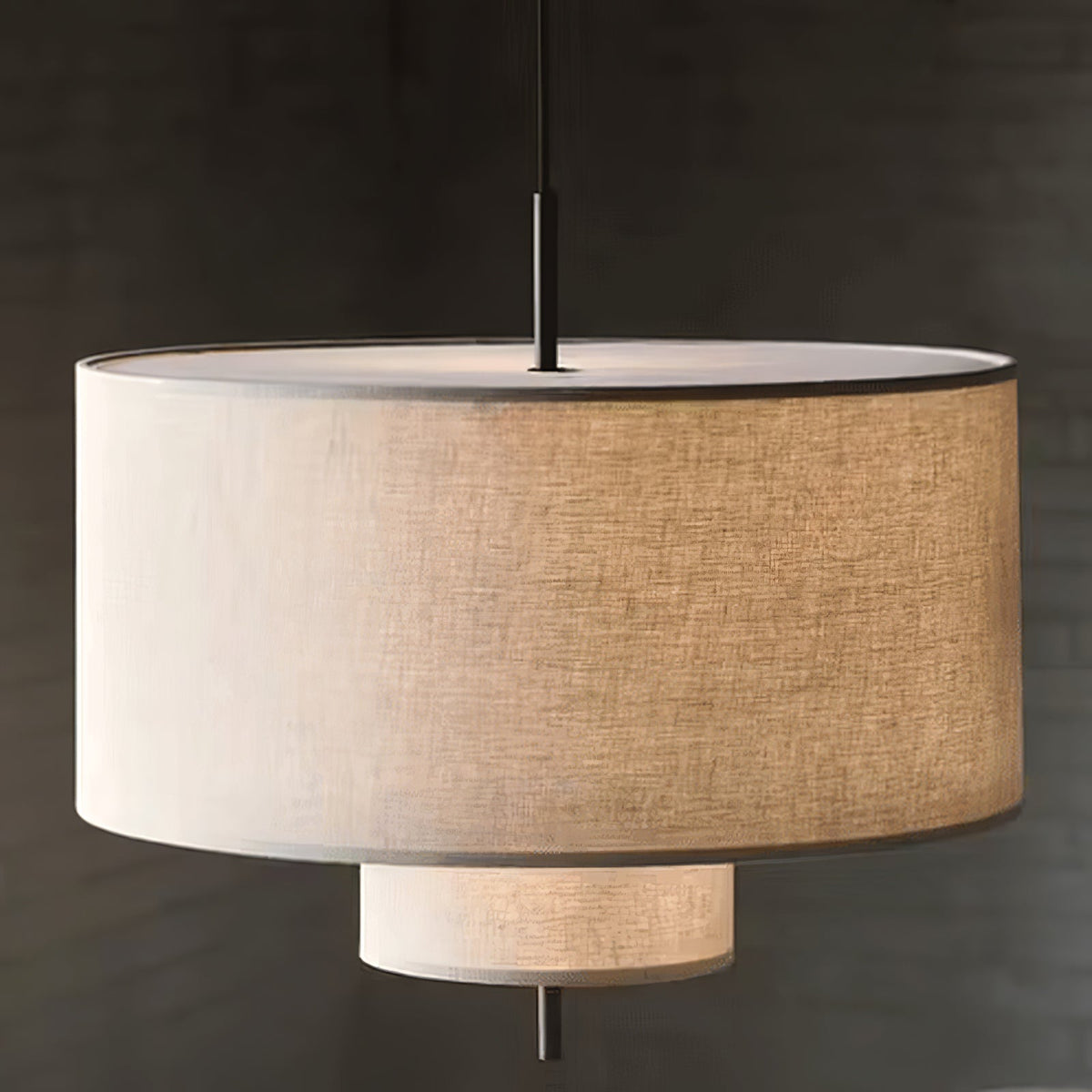 Ulphaa lámpara colgante moderna minimalista de tejido