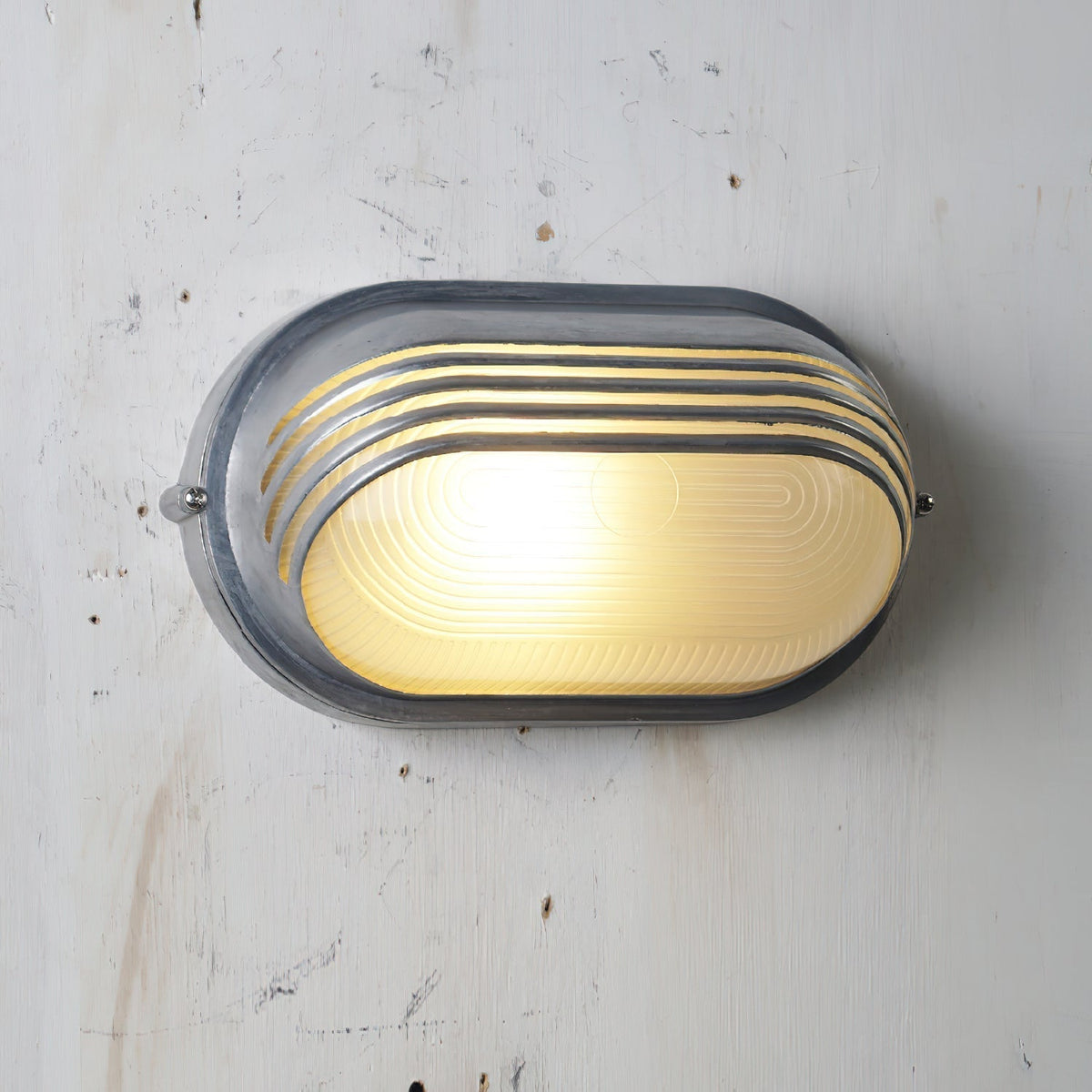 Olcarila aplique de pared vintage con vidrio exterior