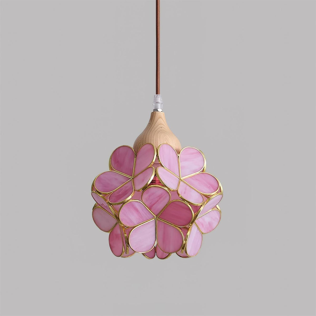 Velina lámpara colgante rosa