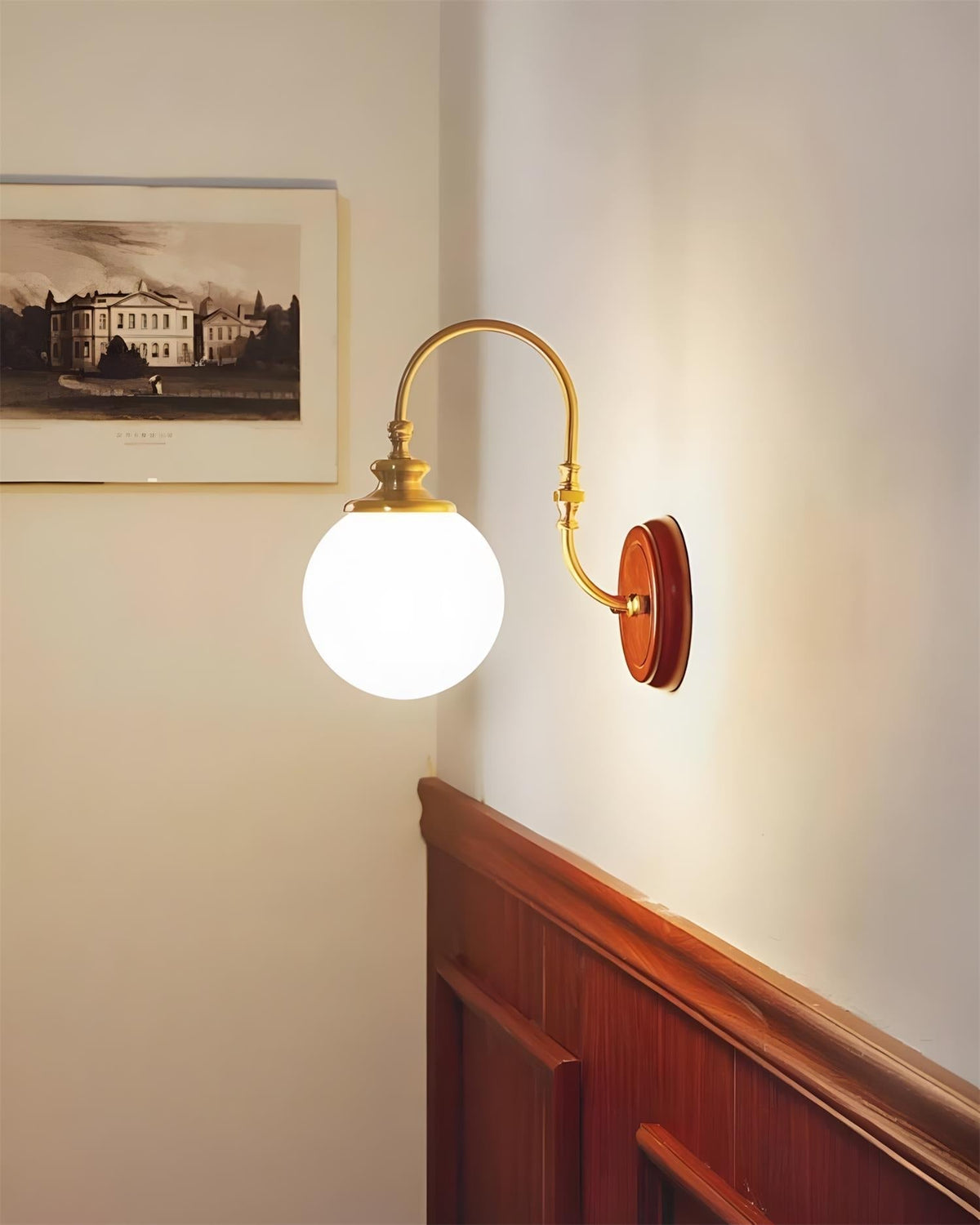 Rosette aplique de pared