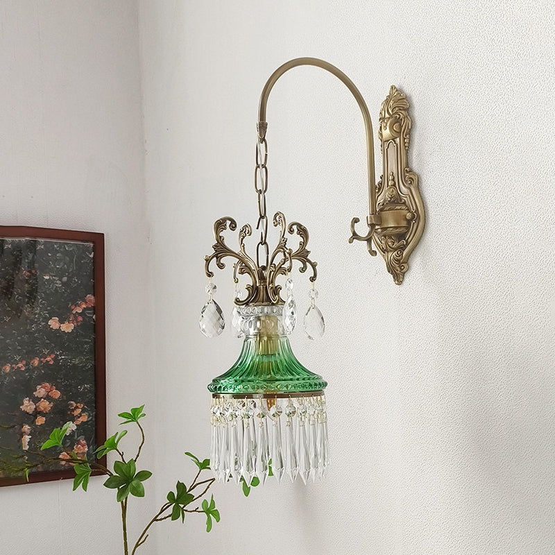 Marquise aplique de pared de cristal