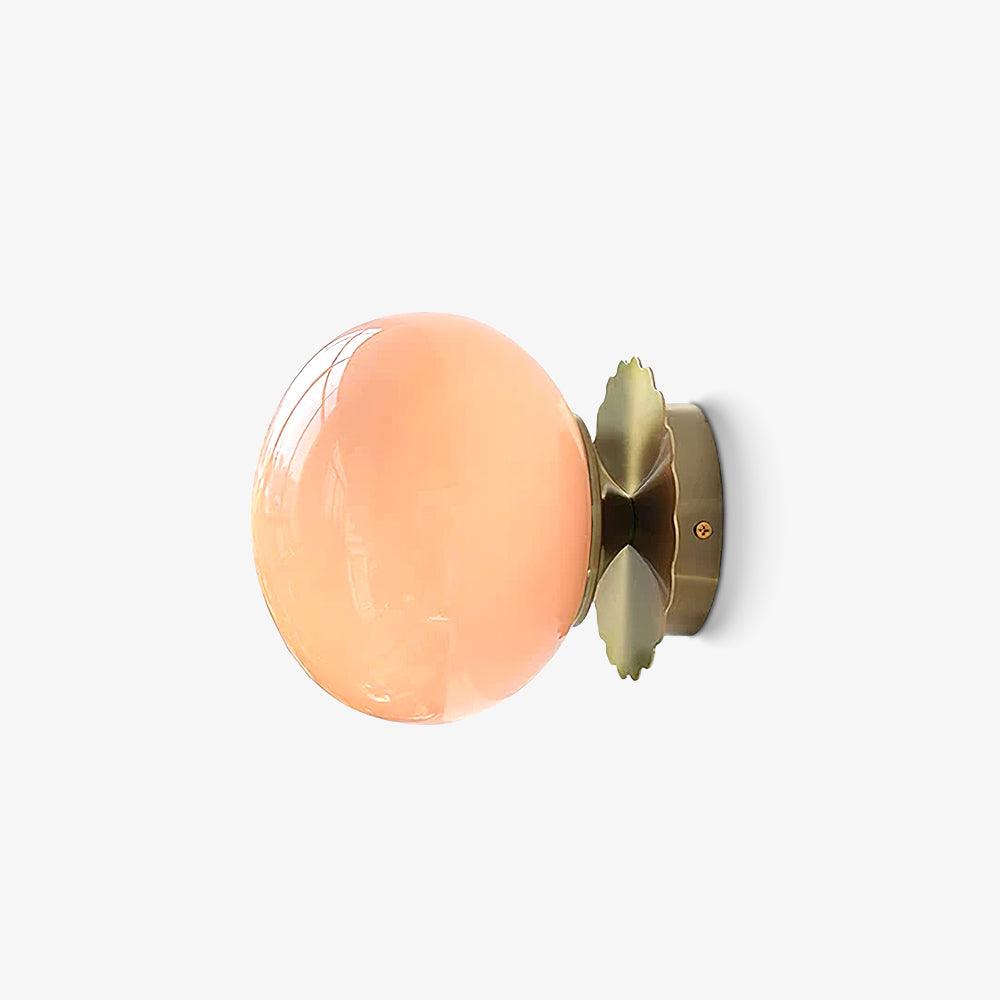 Stefan aplique de pared moderno minimalista de vidrio