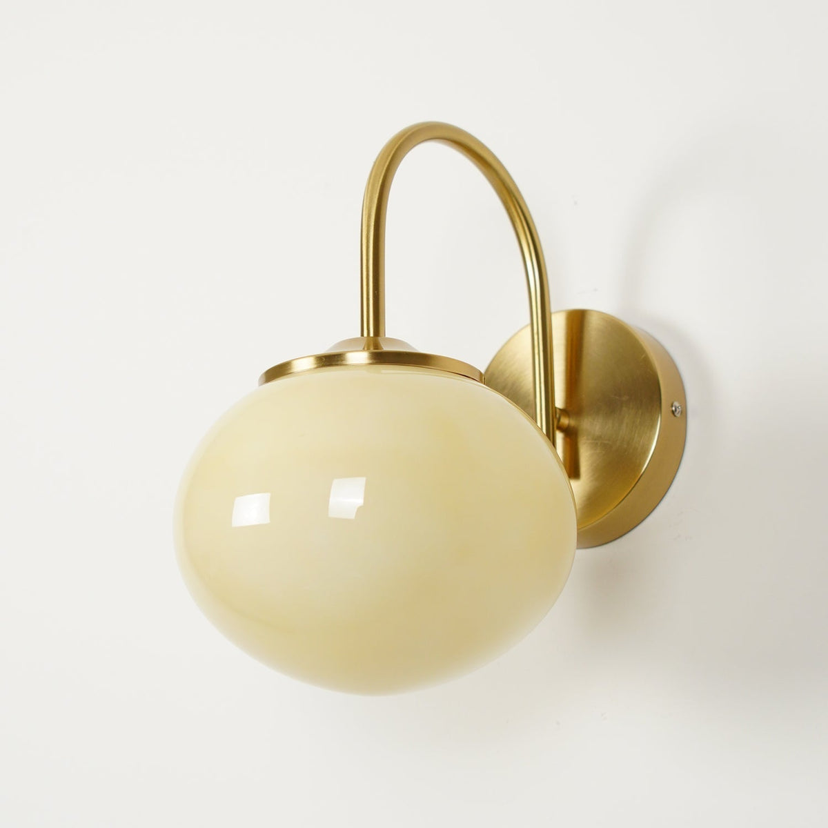 Ove aplique de pared de vidrio artístico nórdico premium