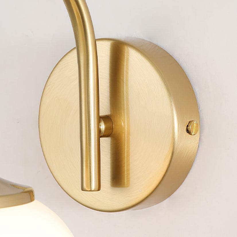 Ove aplique de pared de vidrio artístico nórdico premium