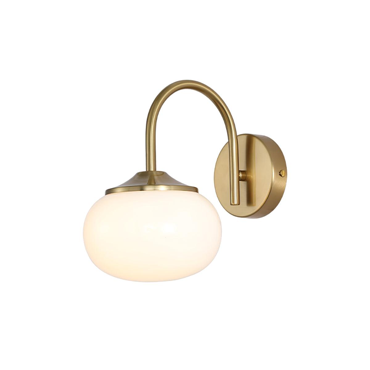 Ove aplique de pared de vidrio artístico nórdico premium
