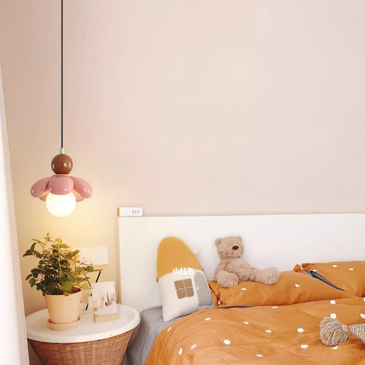 Blossi lámpara colgante con diseño floral