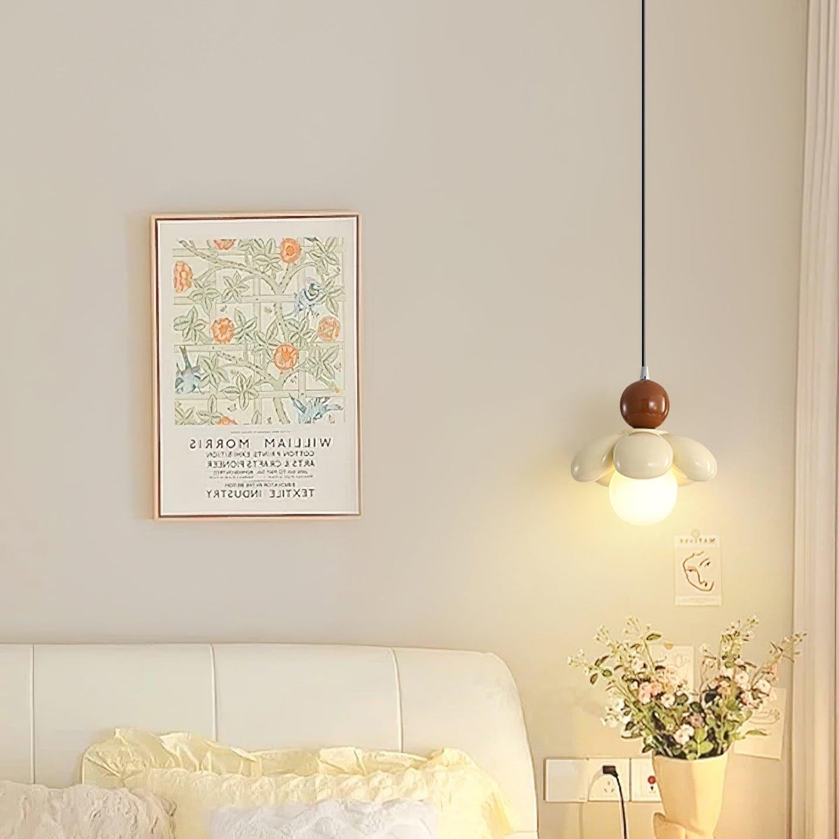 Blossi lámpara colgante con diseño floral