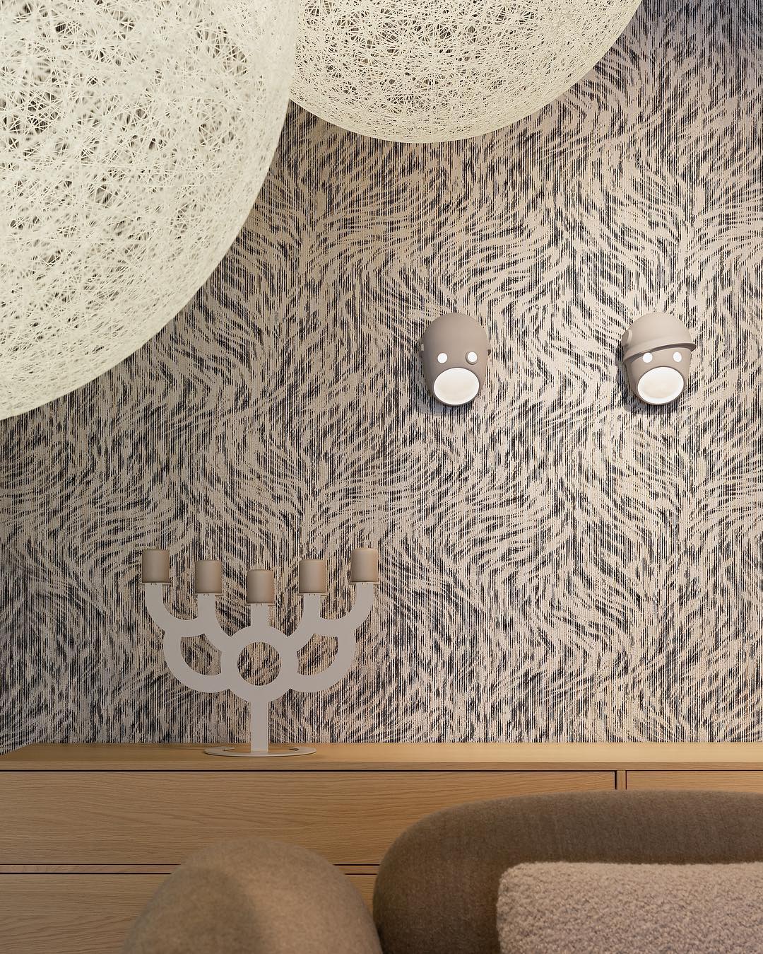 Mask aplique de pared individual creativo de resina