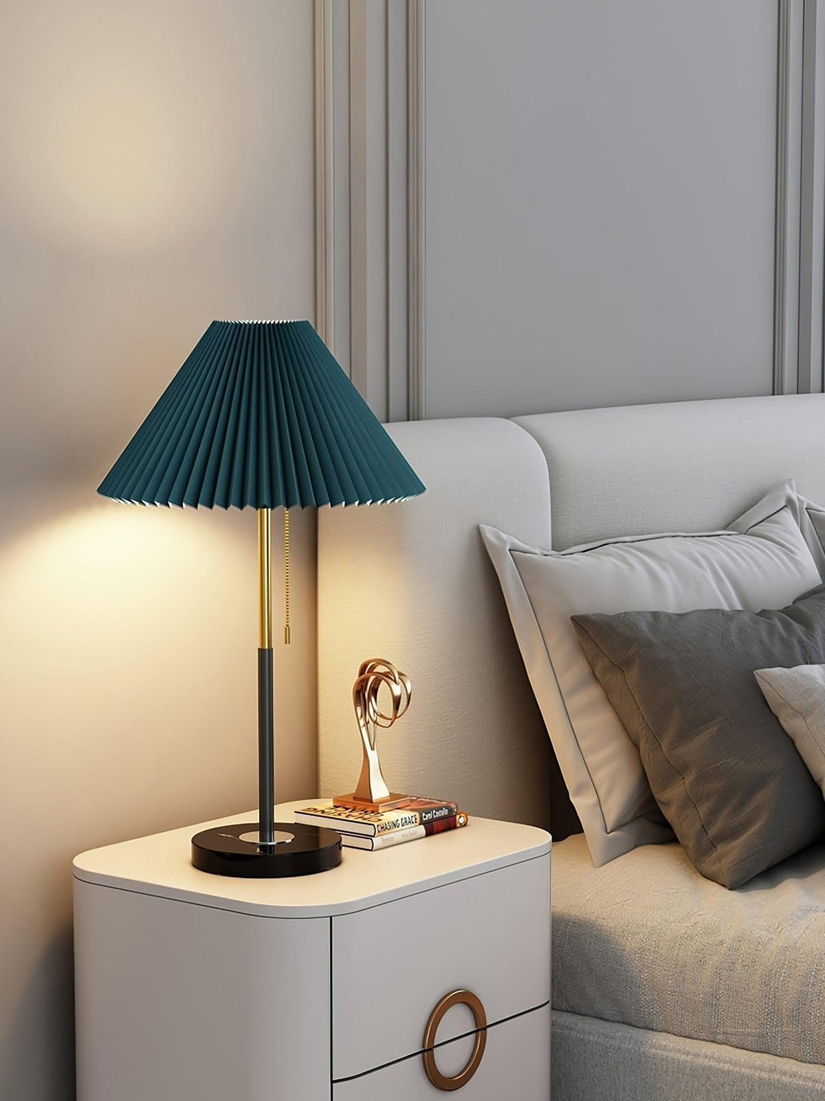 Divo lámpara de mesa minimalista de mármol