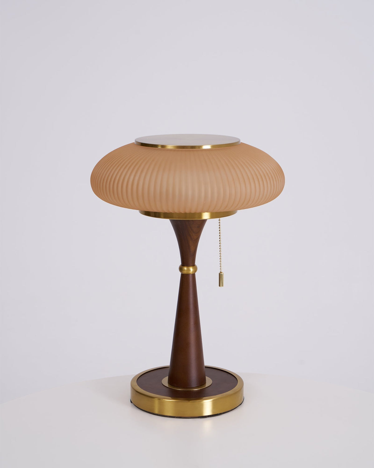 Vevelo lámpara de mesa de madera vintage