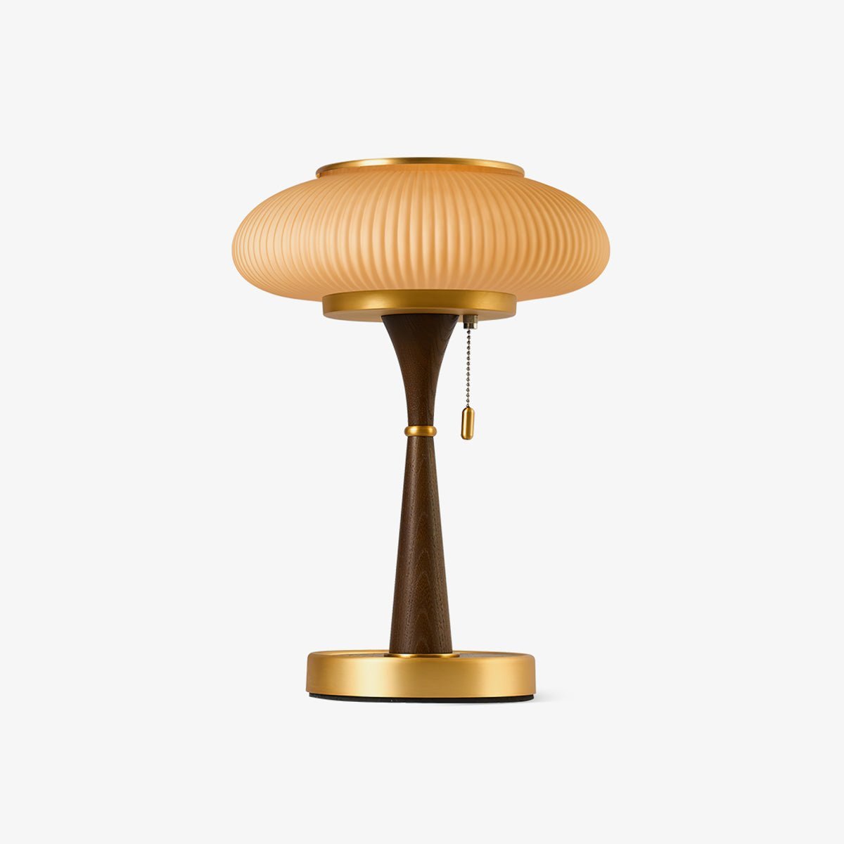 Vevelo lámpara de mesa de madera vintage