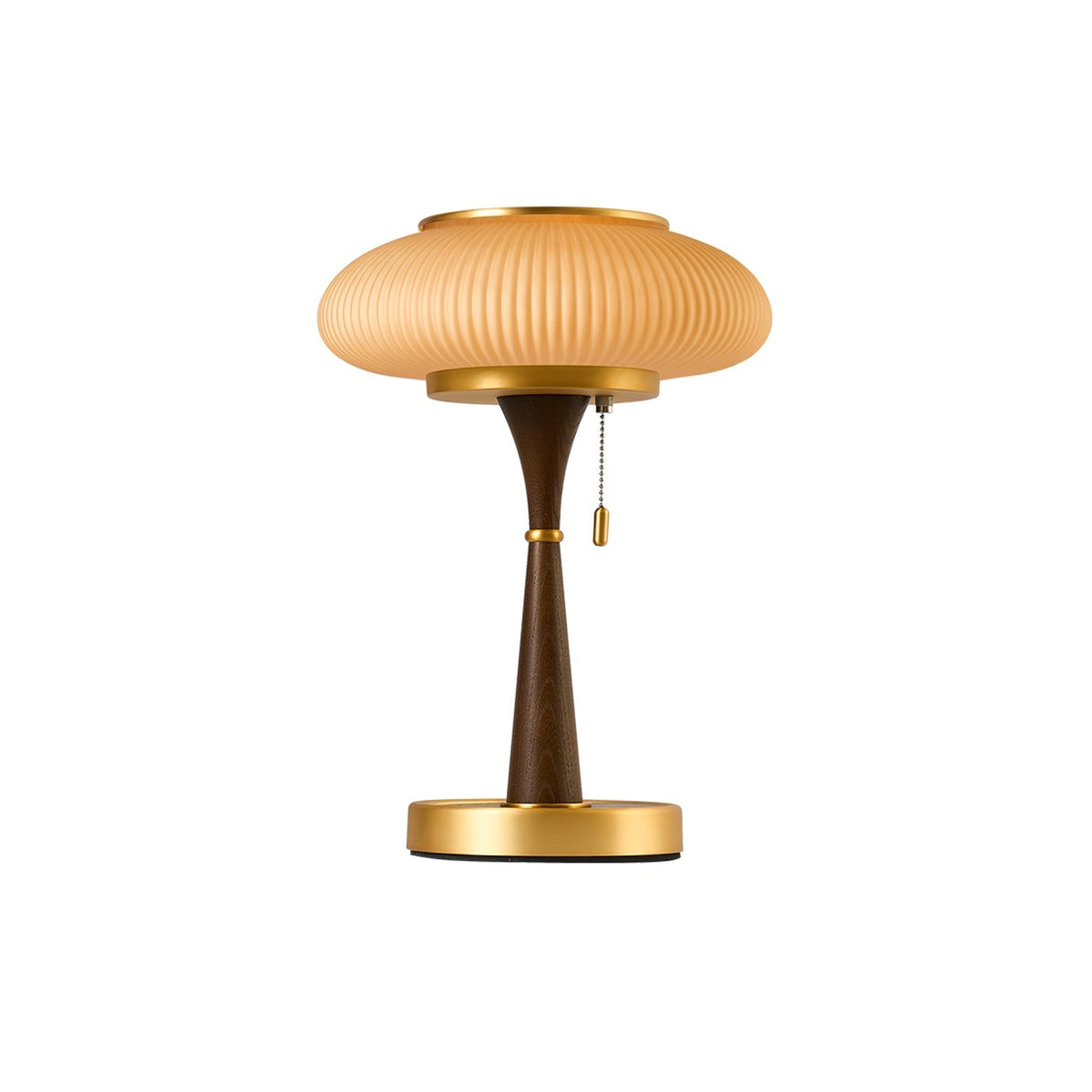 Vevelo lámpara de mesa de madera vintage