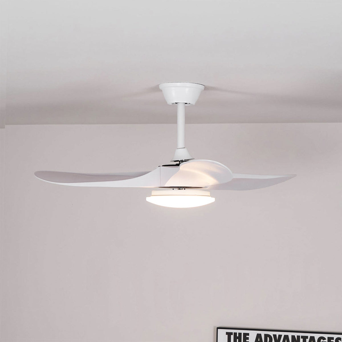 Liorueria ventilador de techo con luz