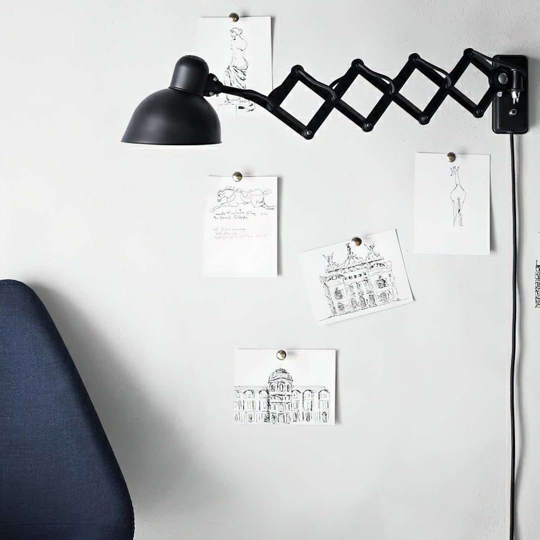 Zonorira aplique de pared regulable vintage industrial