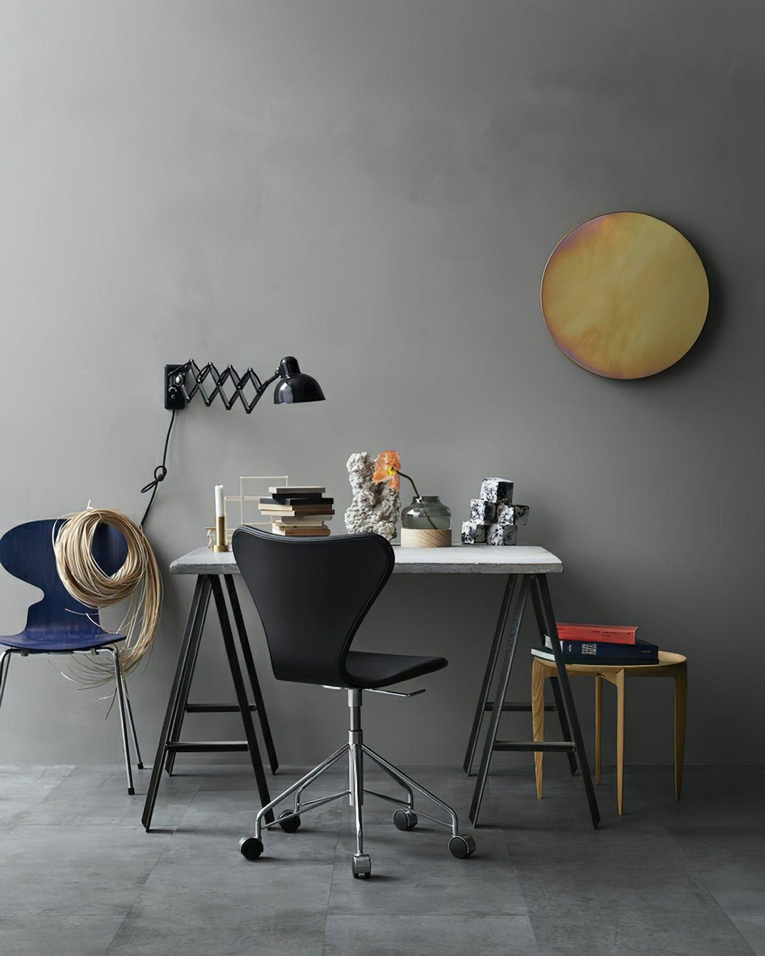 Zonorira aplique de pared regulable vintage industrial