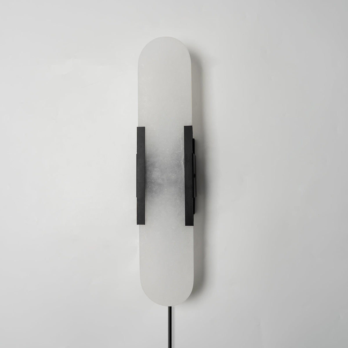 Bano aplique de pared alabastro con enchufe