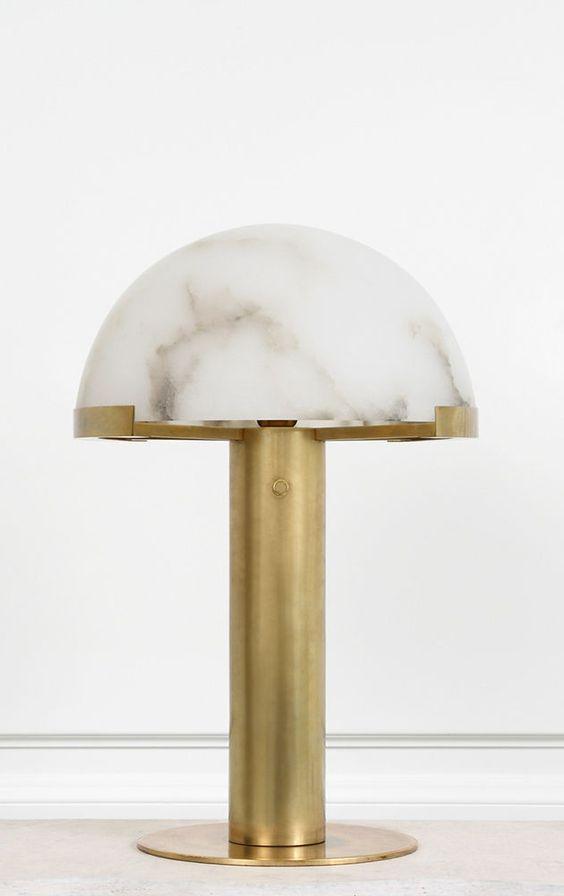 Keir lámpara de mesa de alabastro