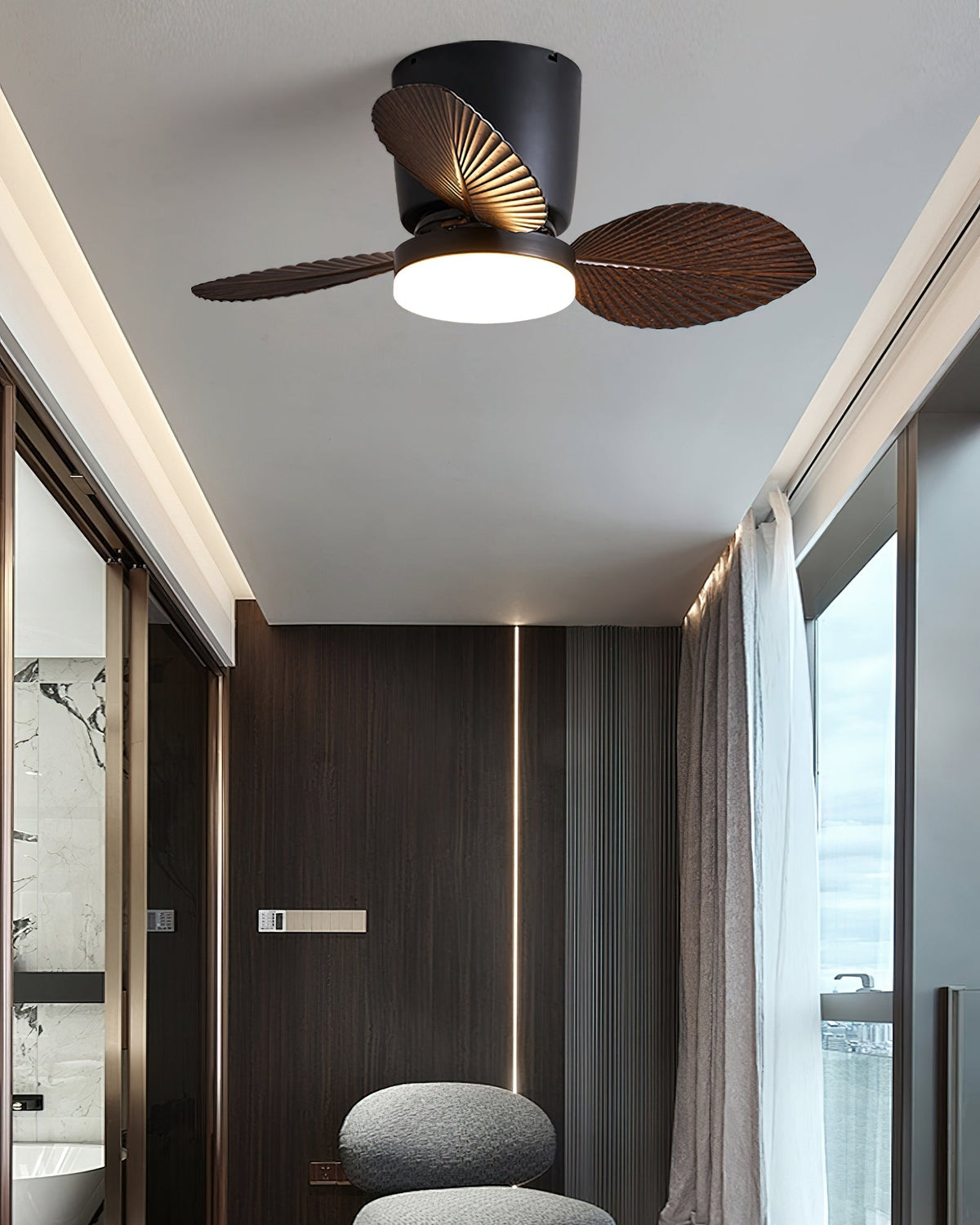 Calirella ventilador de techo con luz