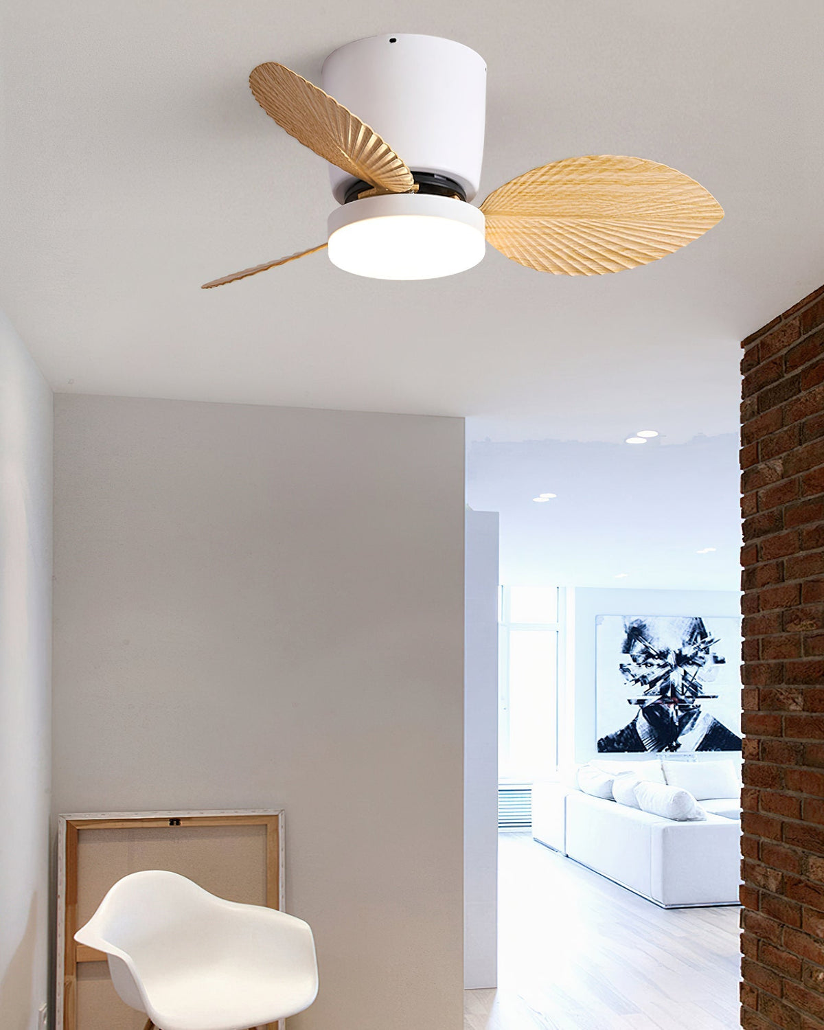 Calirella ventilador de techo con luz