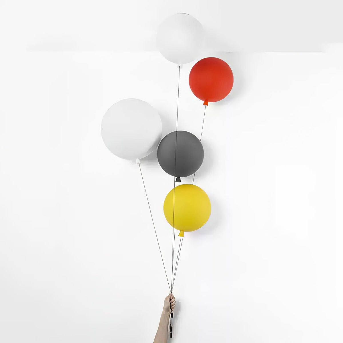 Kiri aplique de pared Cheerful Balloon Dream de plástico