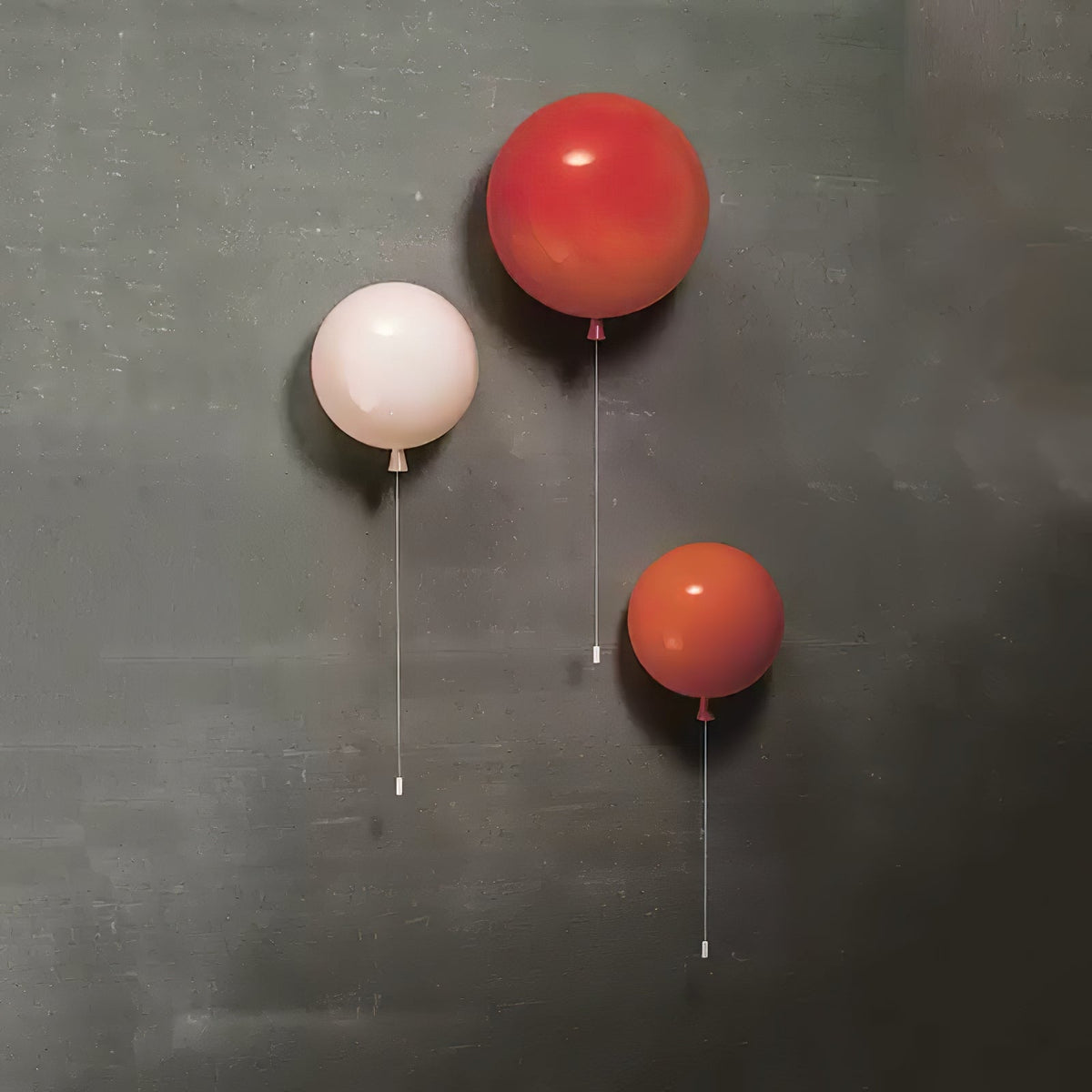 Kiri aplique de pared Cheerful Balloon Dream de plástico
