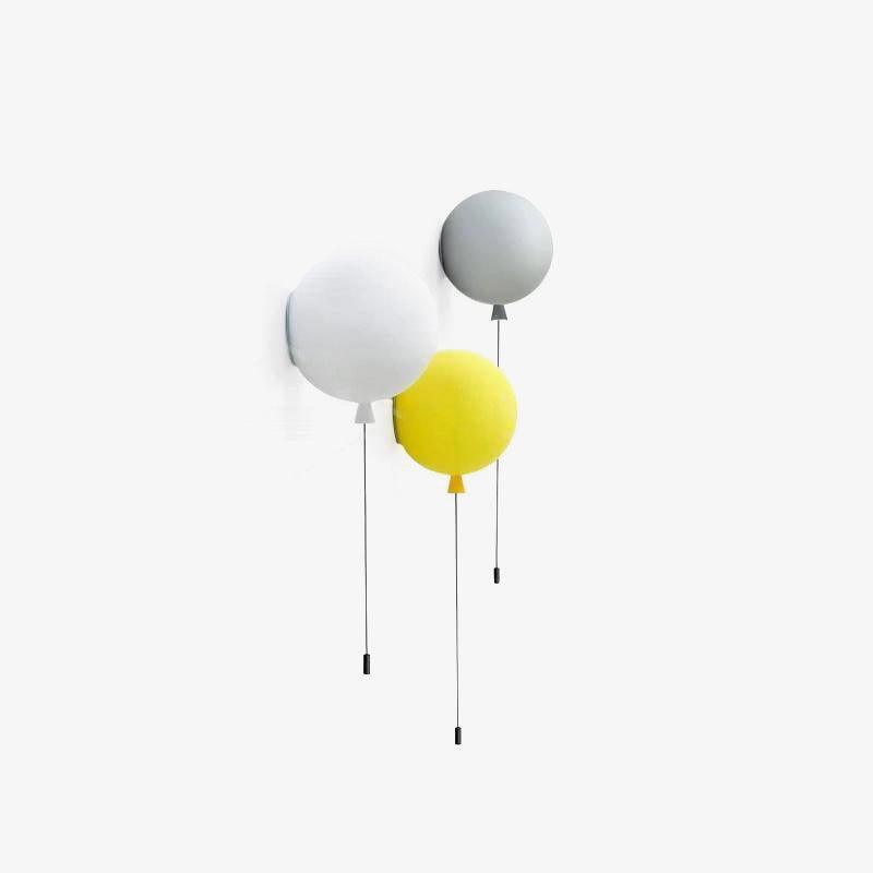 Kiri aplique de pared Cheerful Balloon Dream de plástico