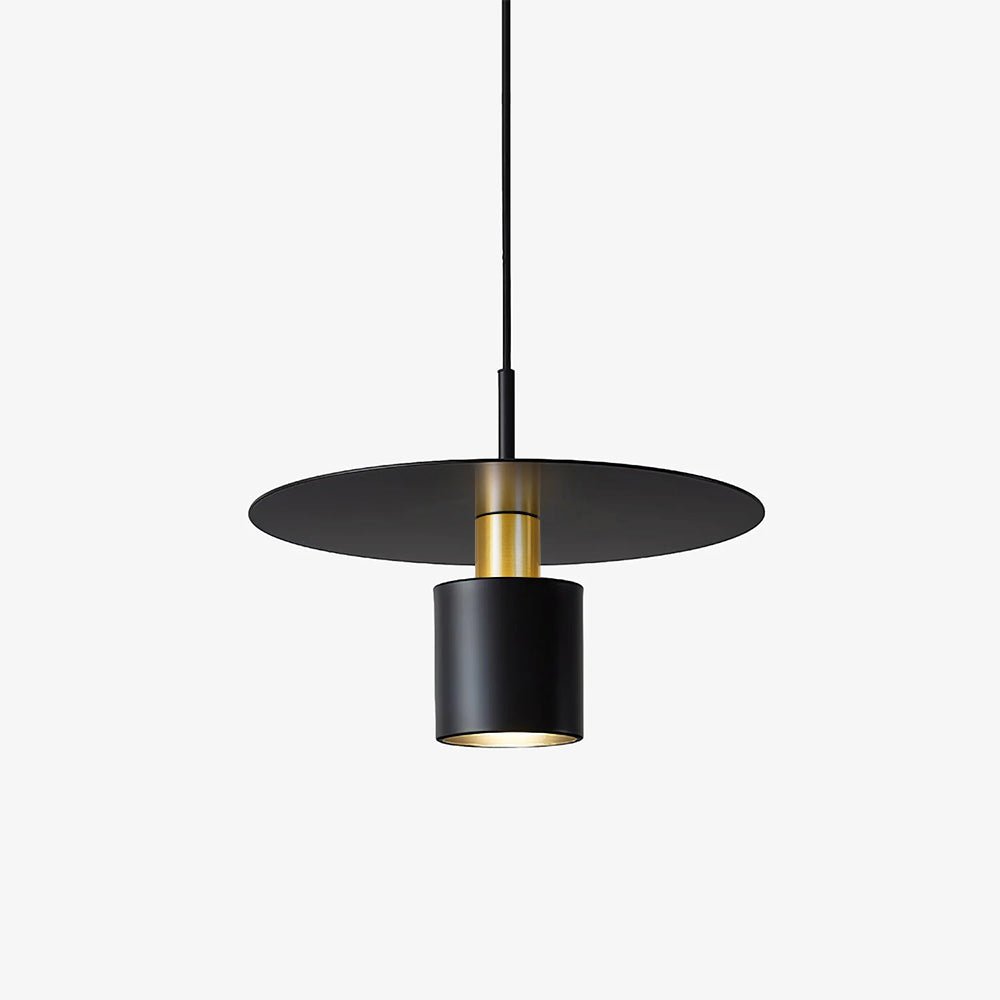 Erixy lámpara colgante cilindro disco industrial