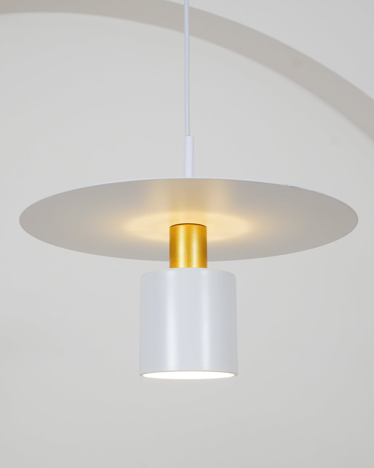Erixy lámpara colgante cilindro disco industrial