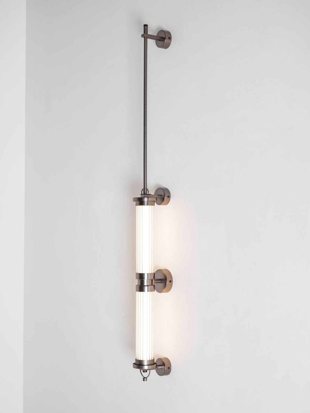 Eirirella aplique de pared Premium nórdico de vidrio vertical
