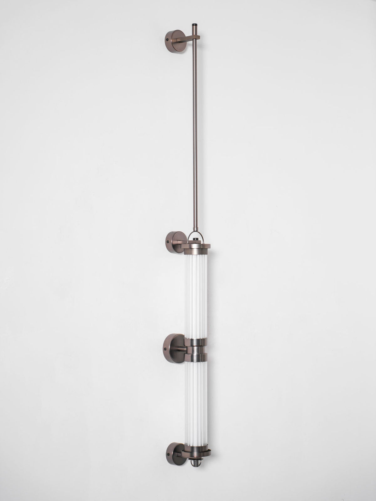 Eirirella aplique de pared Premium nórdico de vidrio vertical