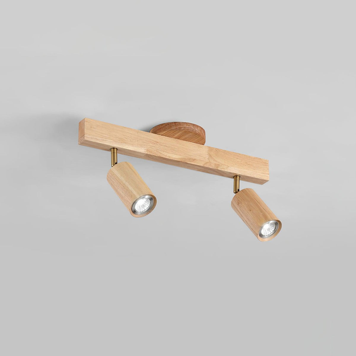 Aim Foco de Iluminación de Riel de Madera Clásica