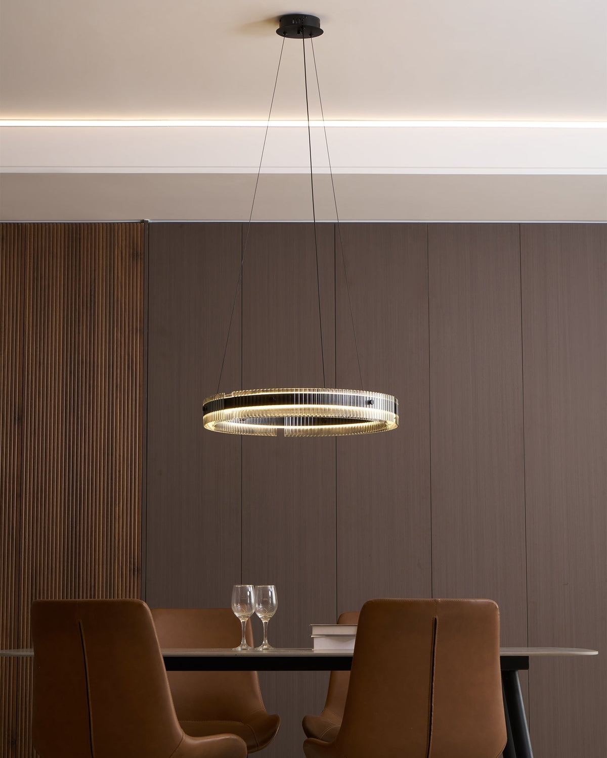 Veliviel lámpara de araña minimalista LED