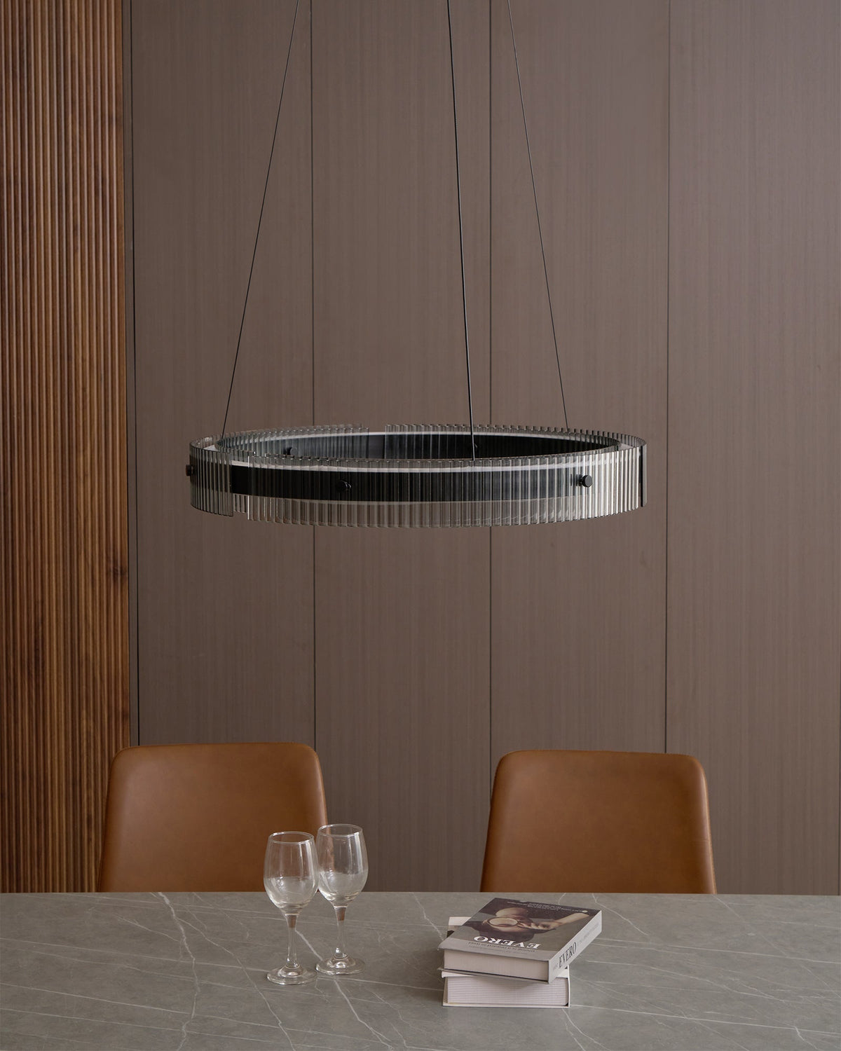 Veliviel lámpara de araña minimalista LED