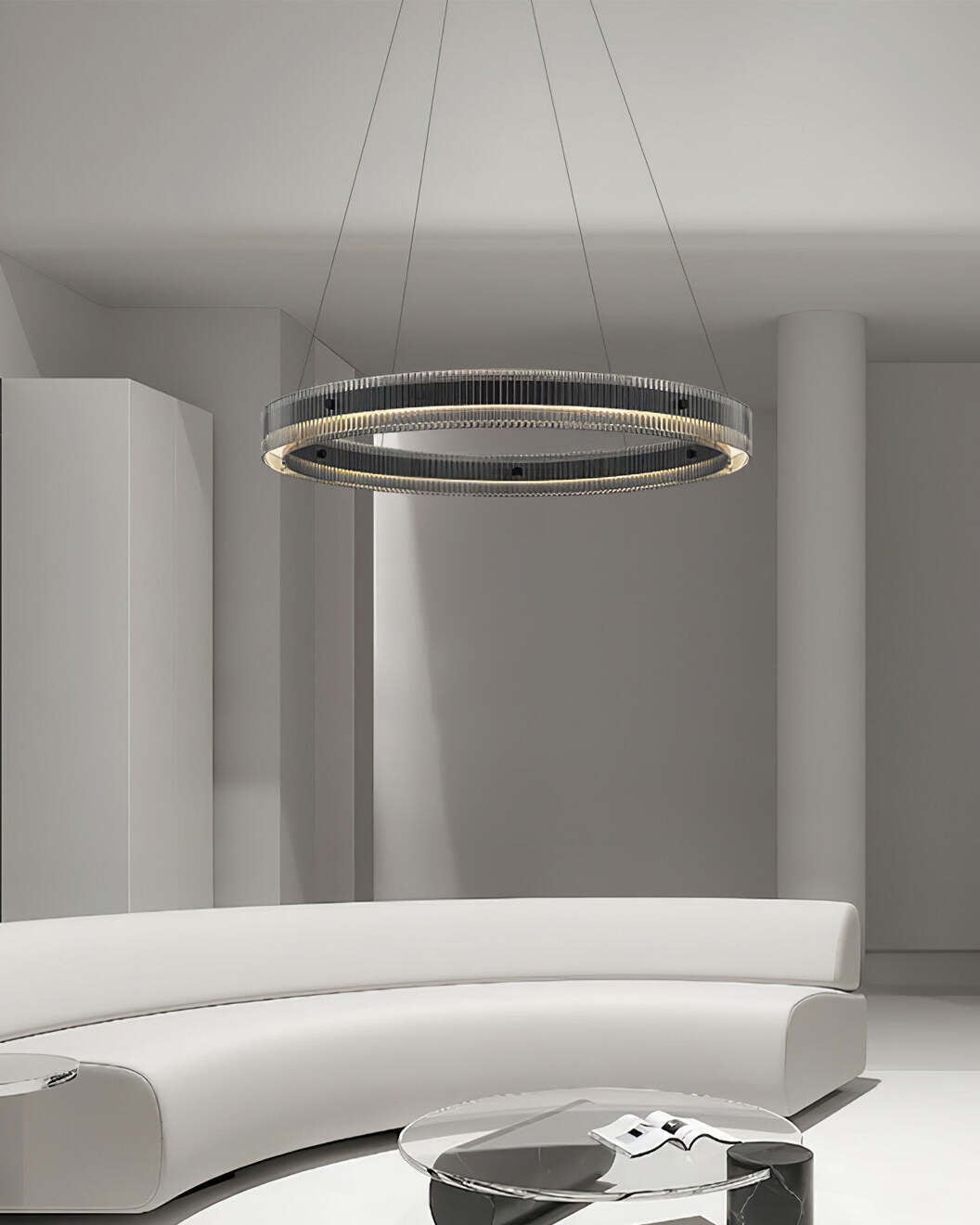 Veliviel lámpara de araña minimalista LED