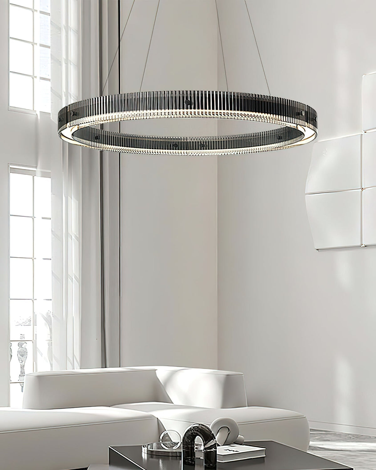 Veliviel lámpara de araña minimalista LED