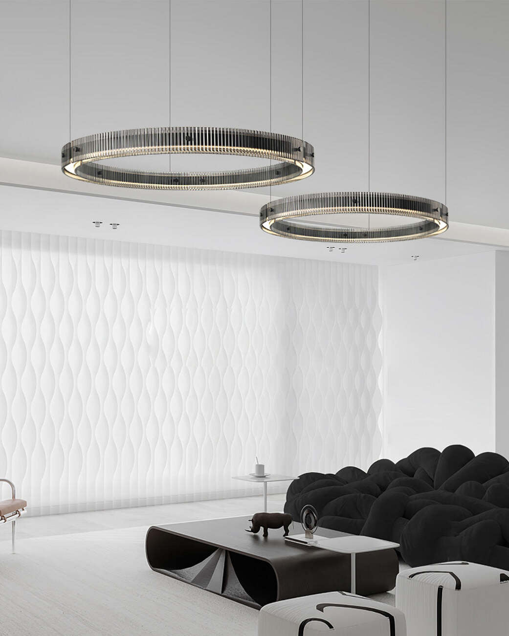 Veliviel lámpara de araña minimalista LED