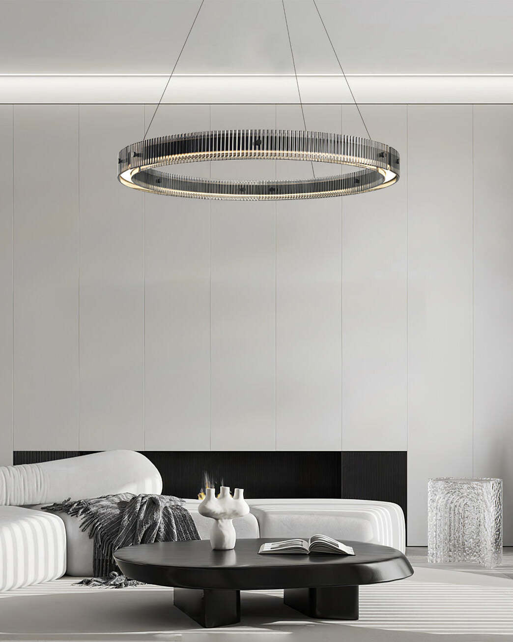 Veliviel lámpara de araña minimalista LED