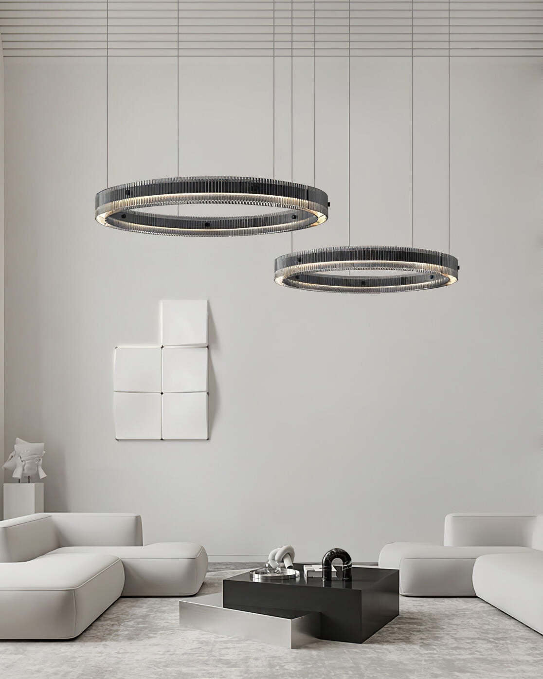 Veliviel lámpara de araña minimalista LED