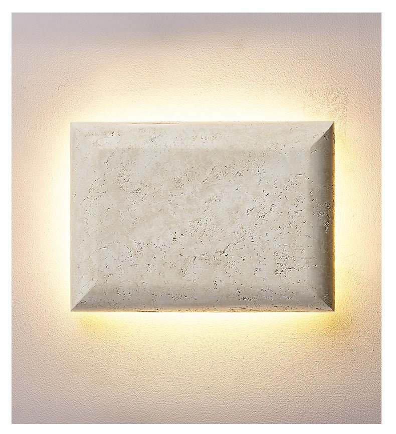 Mesarra aplique de pared en travertino