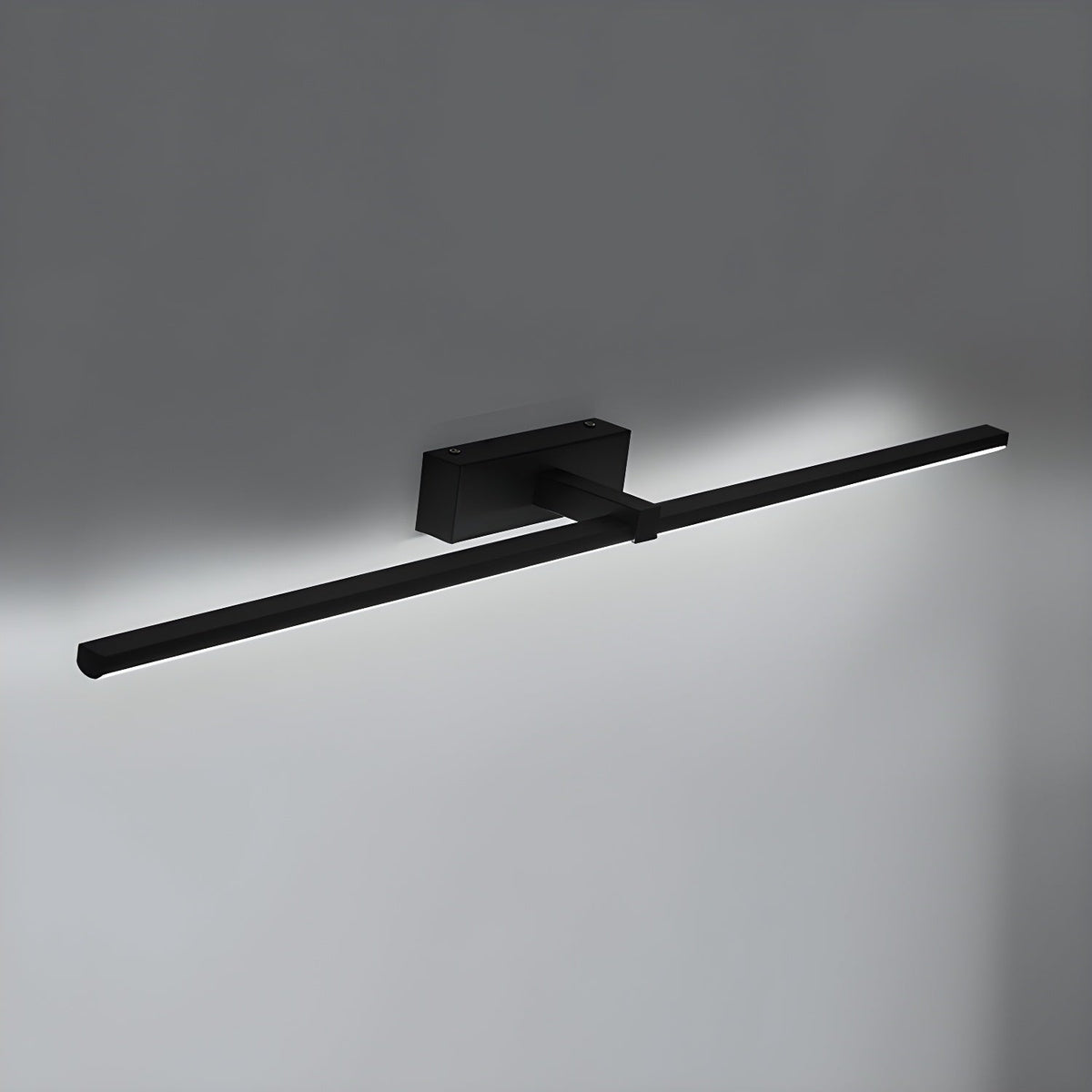 Yume aplique de pared lineal moderno minimalista con espejo