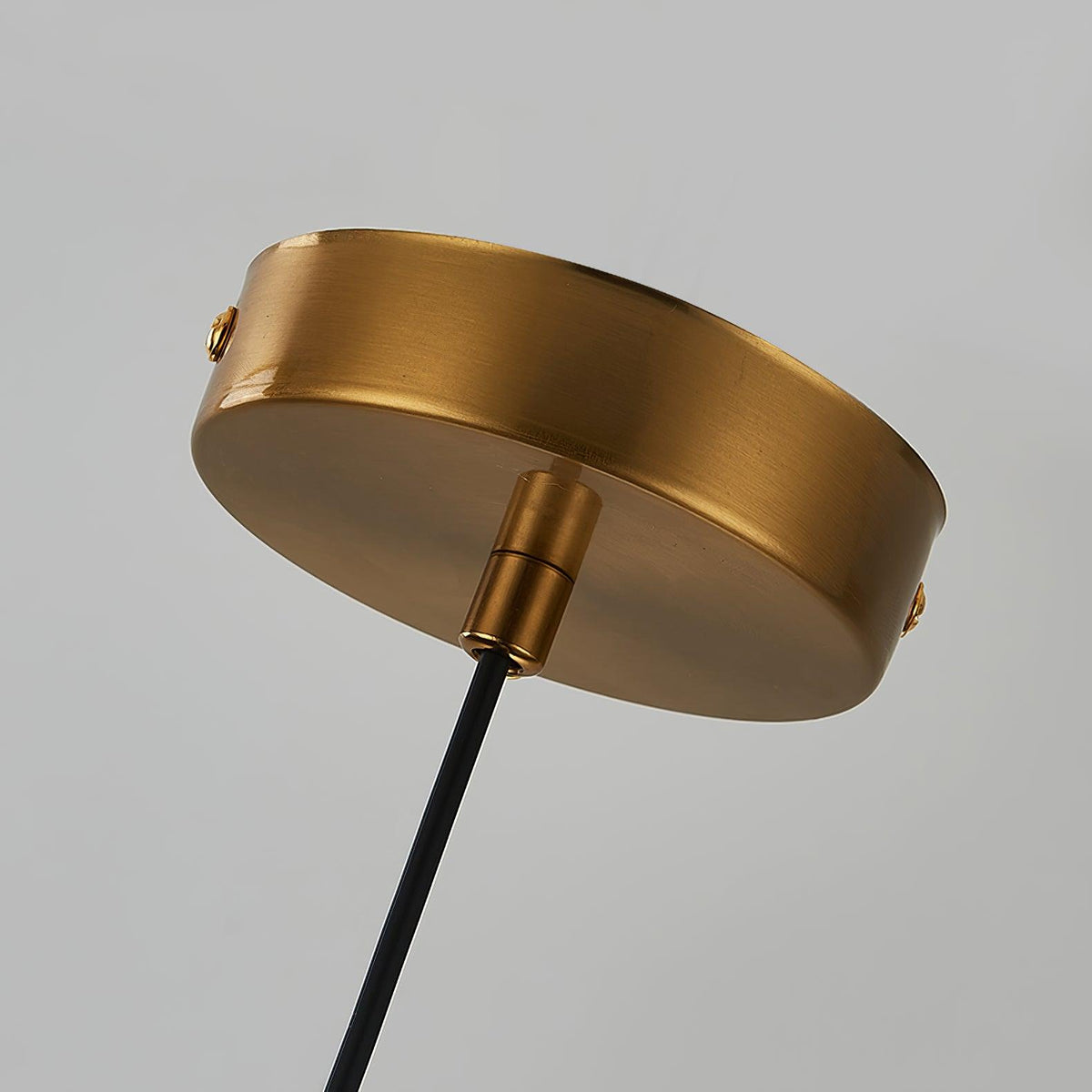Aged lámpara colgante moderna minimalista cúpula de vidrio envejecida