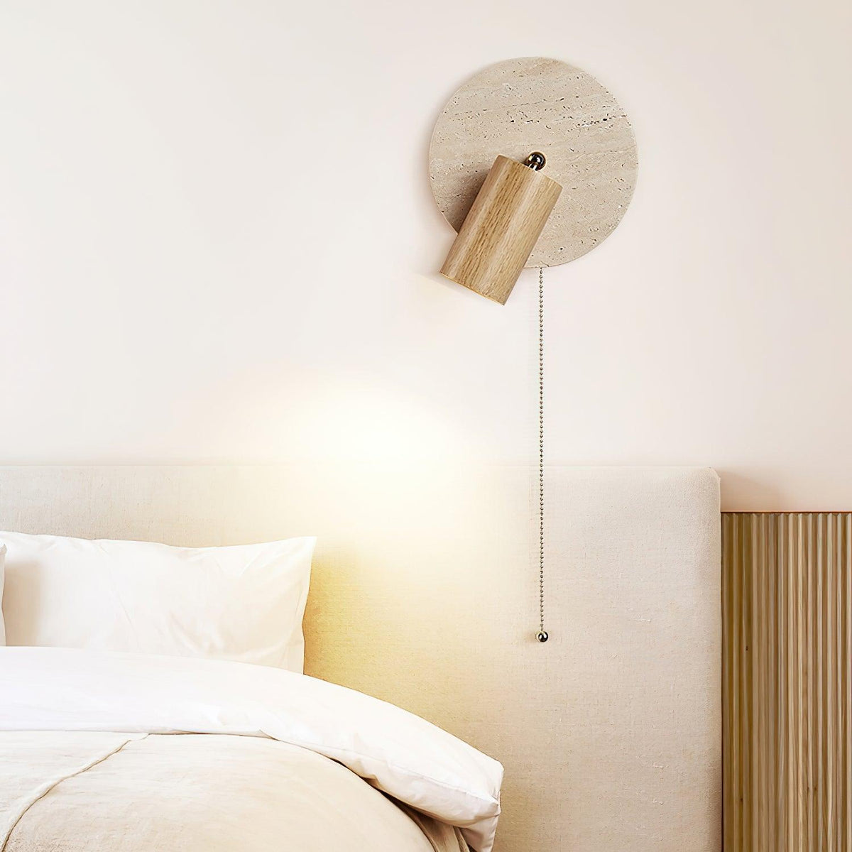 Romino aplique de pared travertino